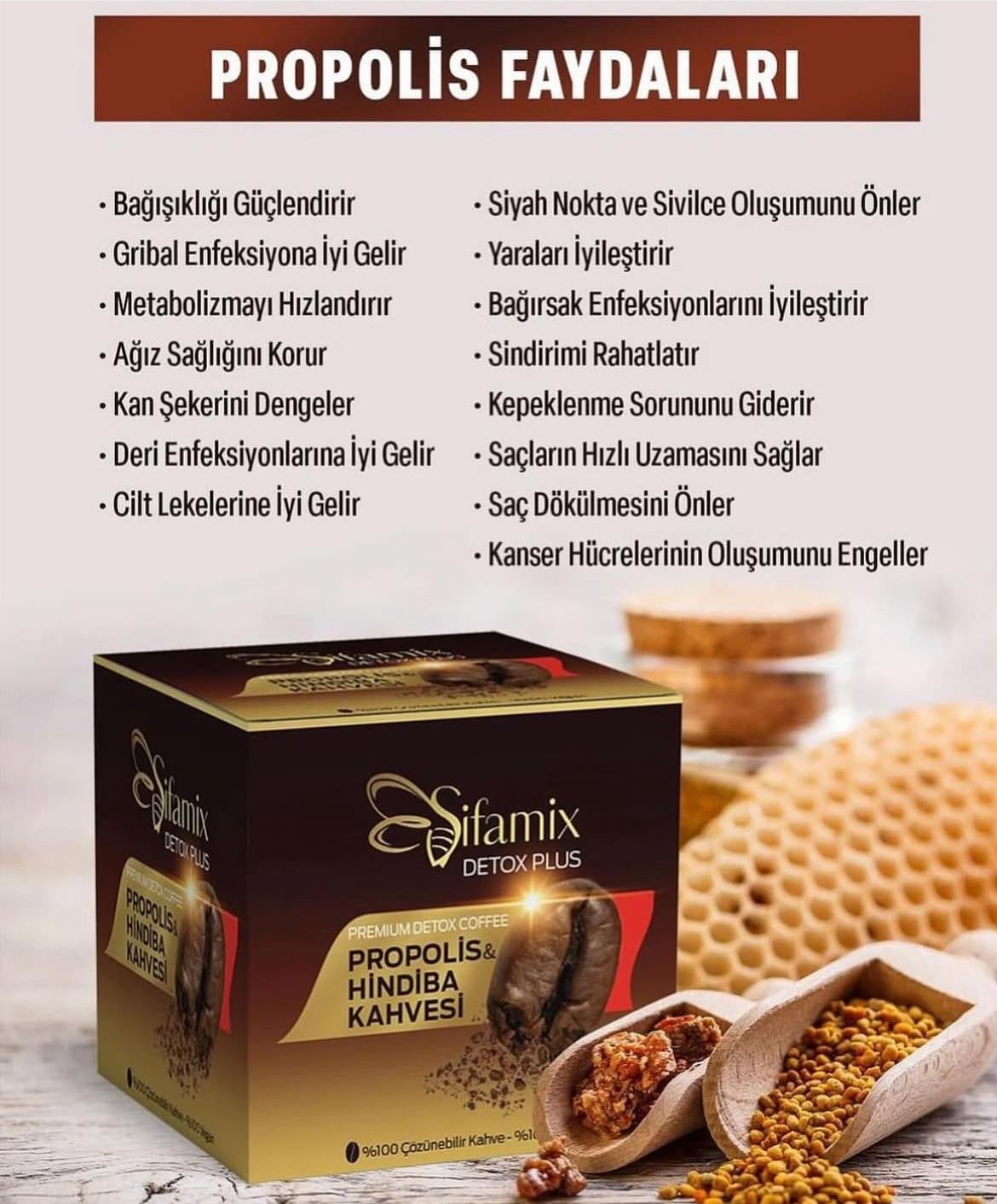 PROPOLİSLi HINDİBA DETOKS KAHVE