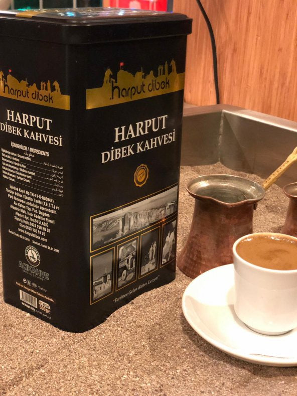 HARPUT DIBEK KAHVESI 200 GR KARTON. KUTU