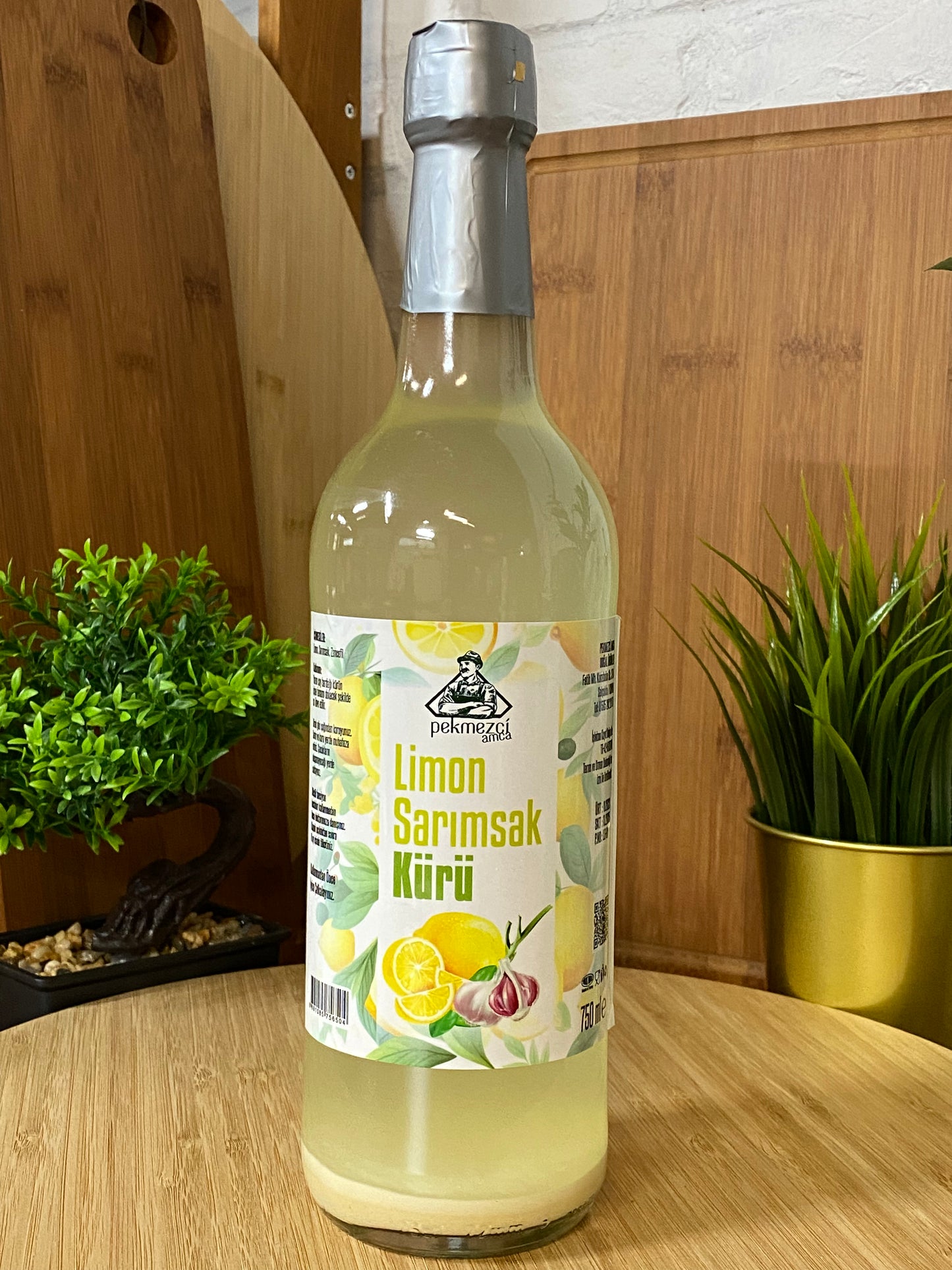 LİMON SARIMSAK KÜRÜ 750 ML