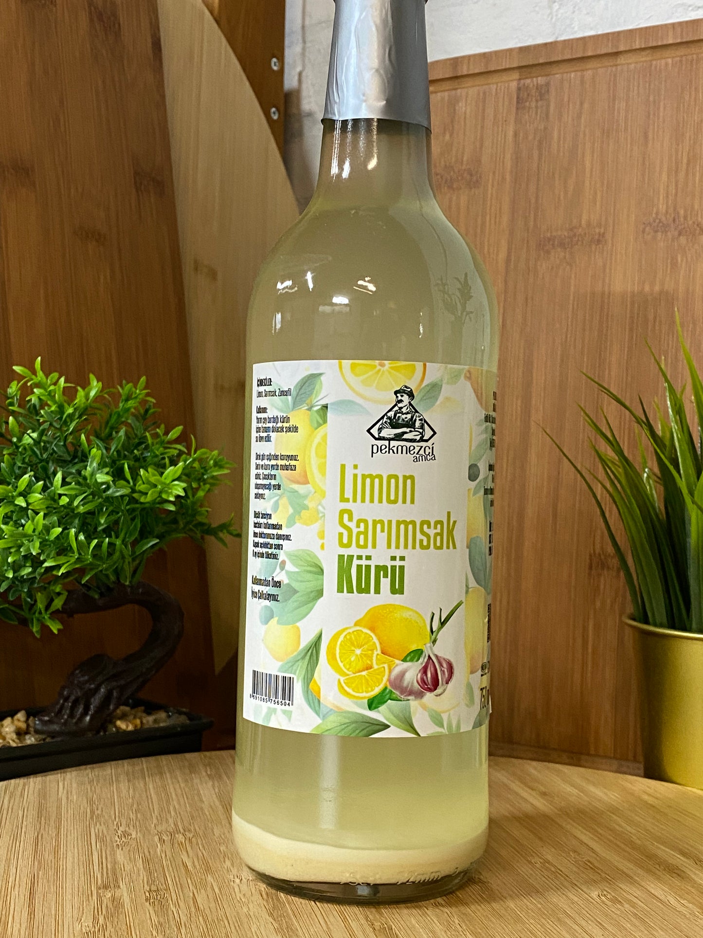 LİMON SARIMSAK KÜRÜ 750 ML