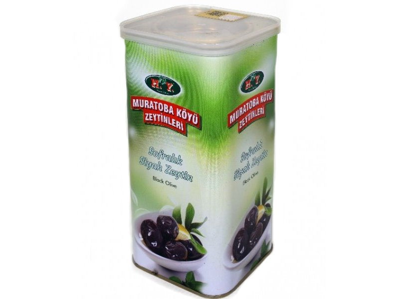 GEMLIK SUPER IRI SIYAH SELE ZEYTIN 900 GR TENEKE
