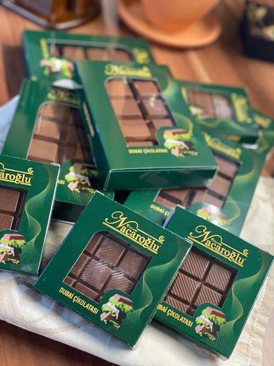 NACAROĞLU DUBAİ ÇİKOLATASI 100 GR