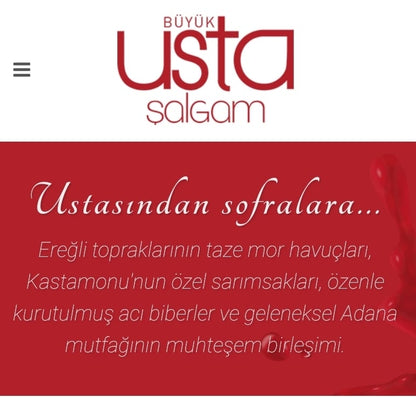 ŞALGAM SUYU NATURAL ACISIZ 1LT