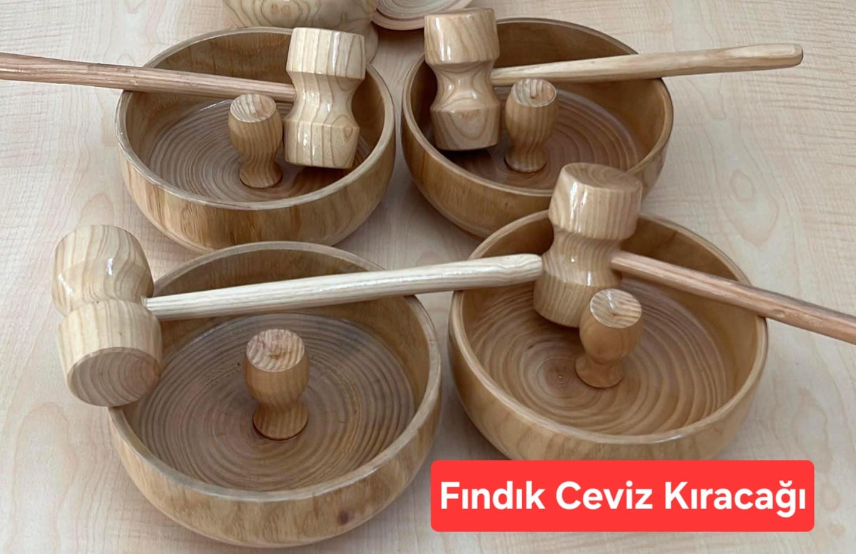 AHŞAP CEVİZ FINDIK KIRACAĞI