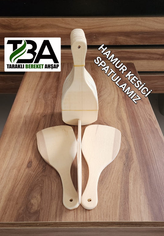 AHŞAP HAMUR KESME SPATULA