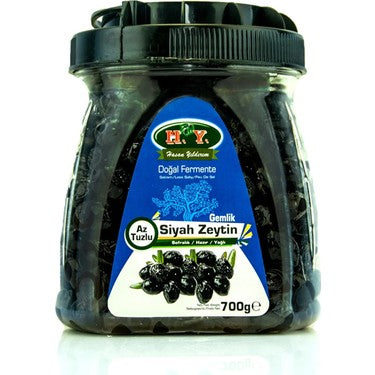 GEMLIK SIYAH SUPER IRI SELE ZEYTIN 700 gr