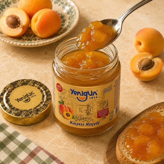 NATURAL KAYISI REÇELİ %65 MEYVE 400 GR